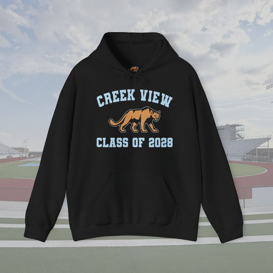 CVHS Class of 2028 Collegiate Cougar Unisex Hoodie