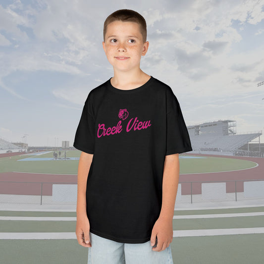 Creek View '99 Doll Print PINK OUT Youth Tee