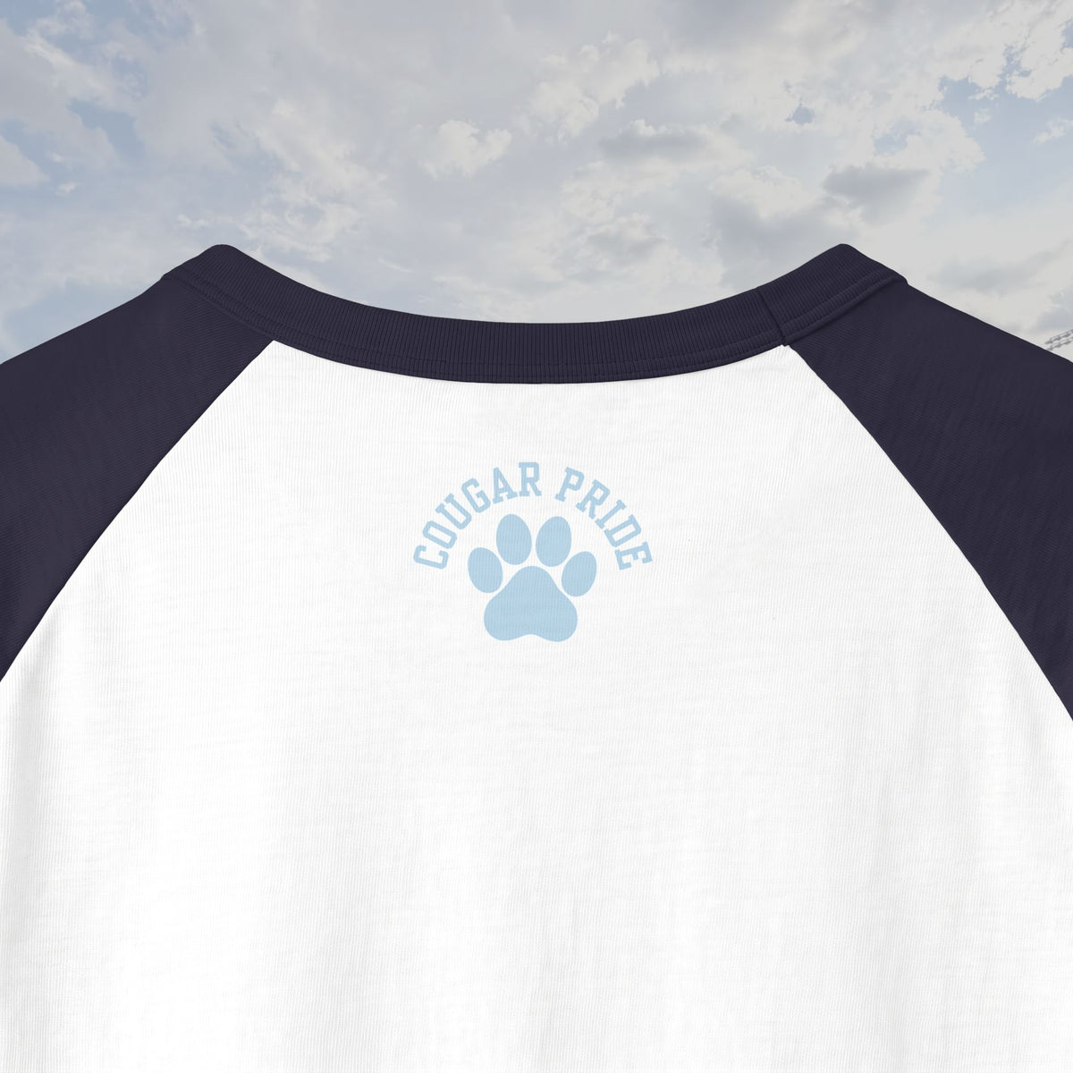Creek View Cougars 3/4 Sleeve Unisex Raglan