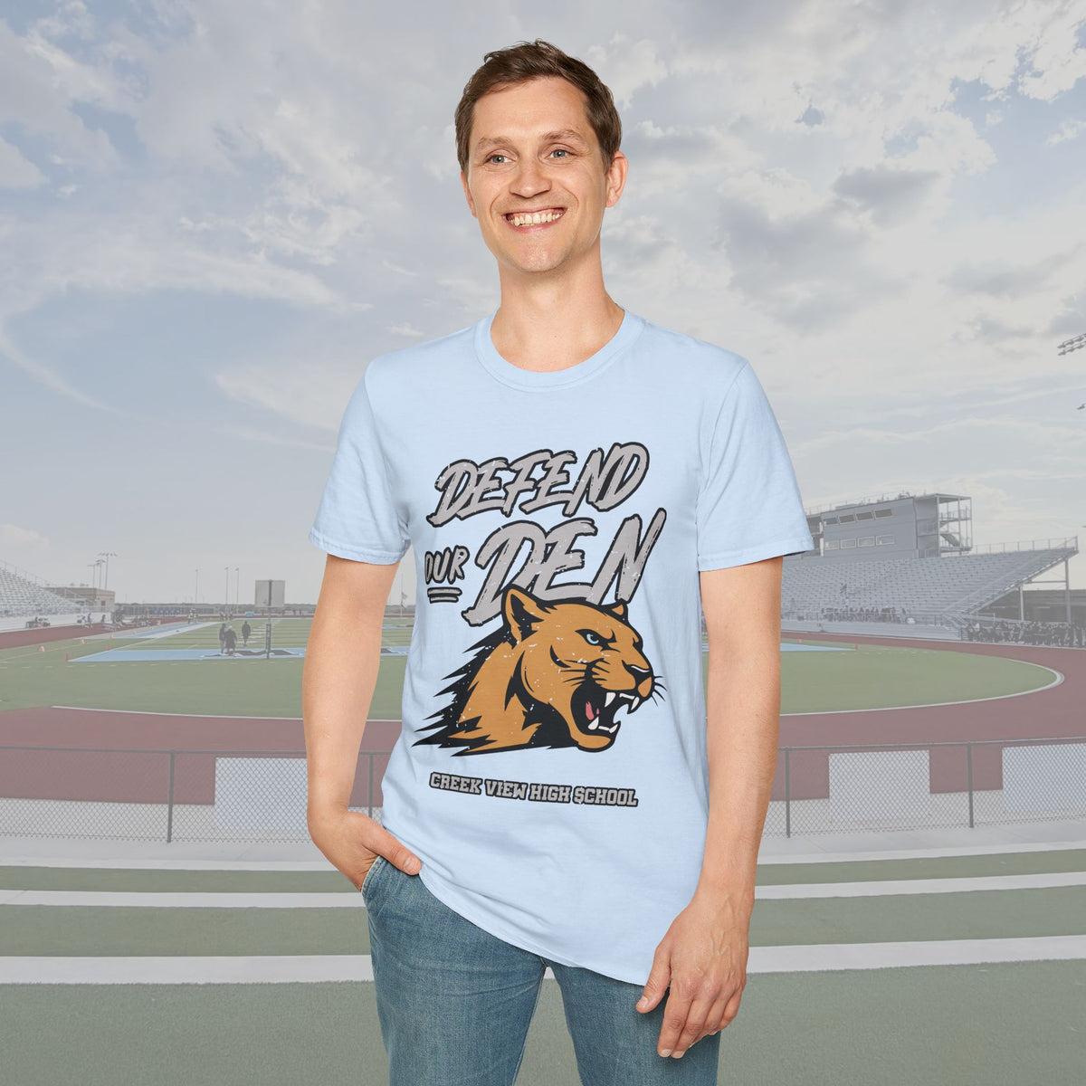 CVHS "Defend Our Den" Cougar Spirit Unisex Tee