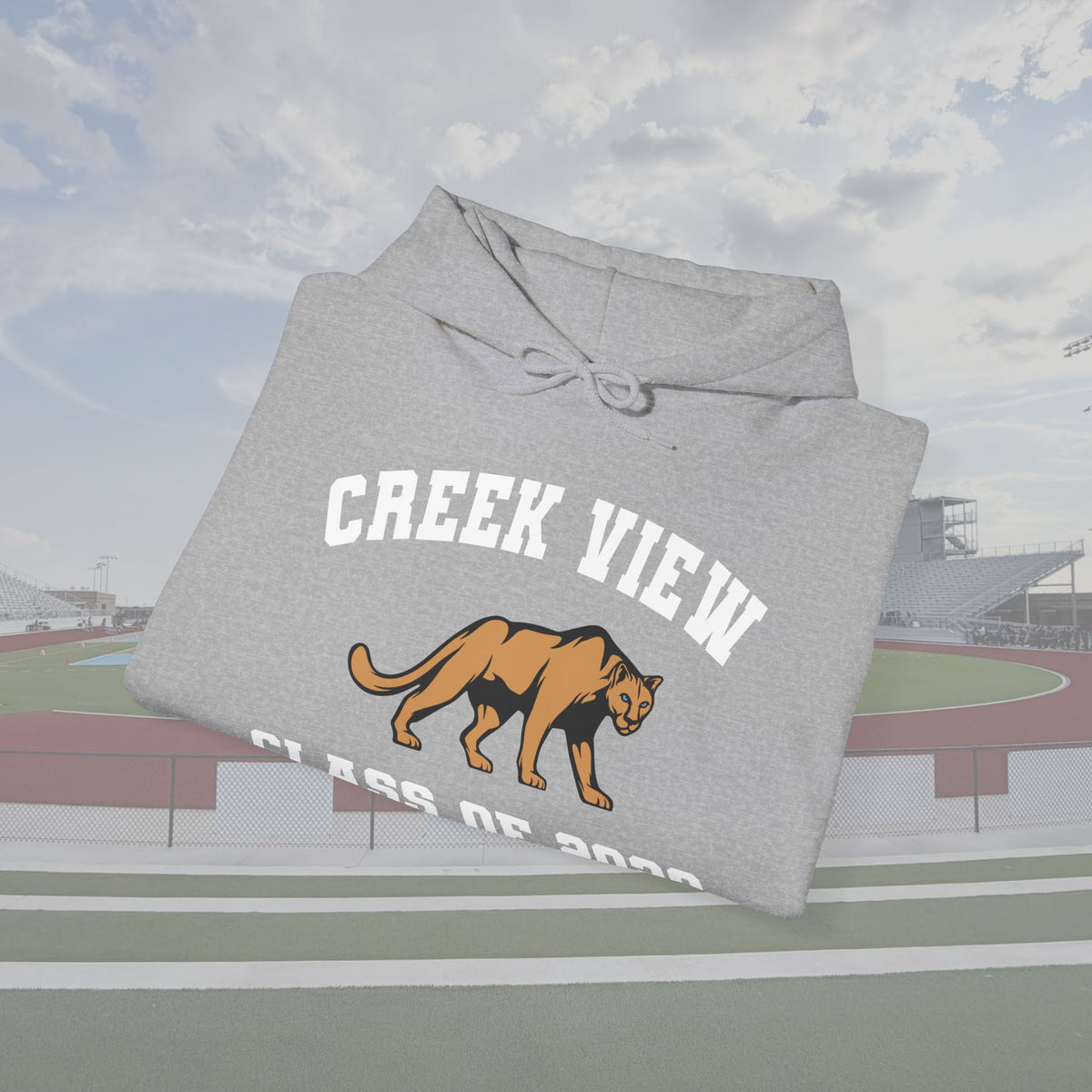 CVHS Class of 2028 Collegiate Cougar Unisex Hoodie