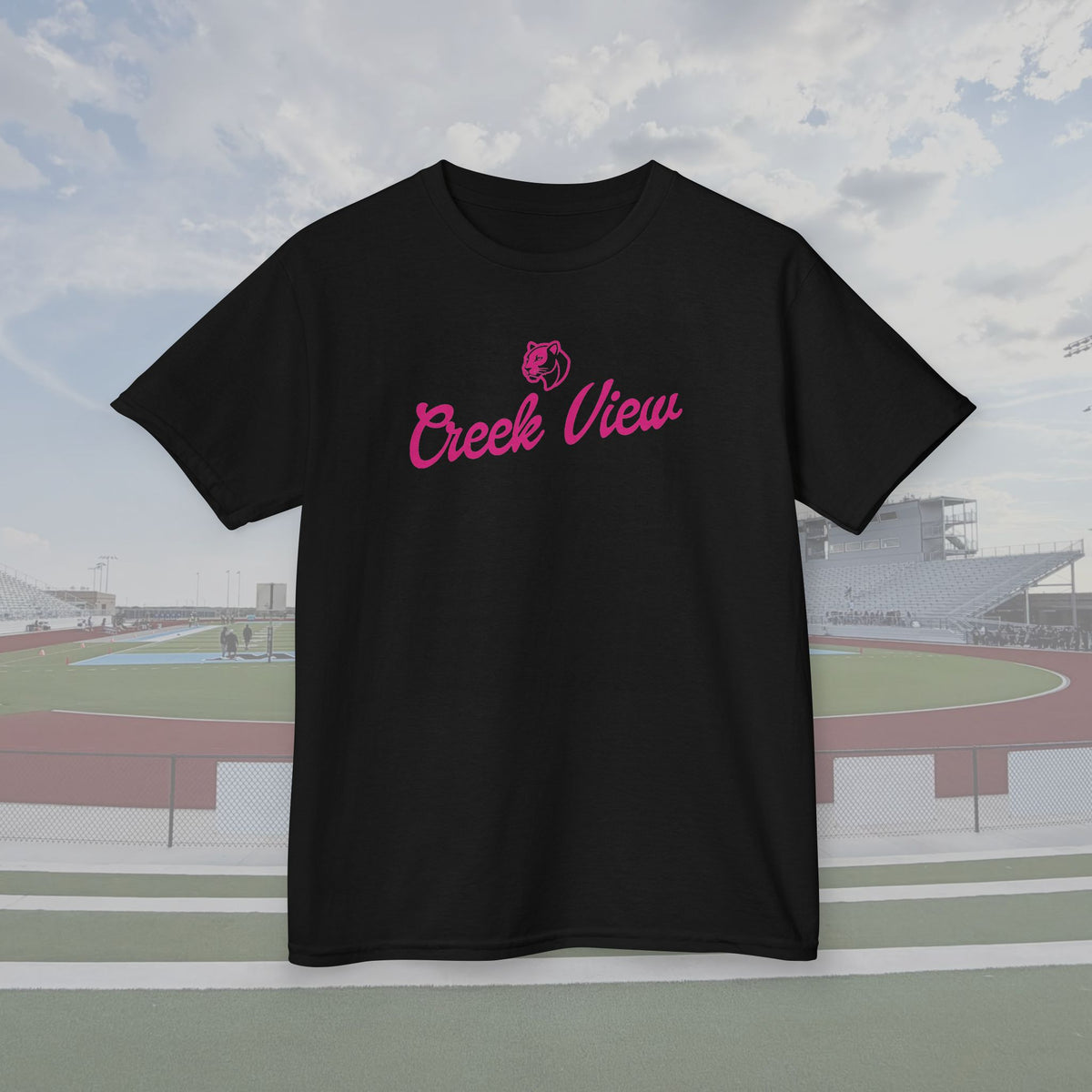 Creek View '99 Doll Print PINK OUT Youth Tee