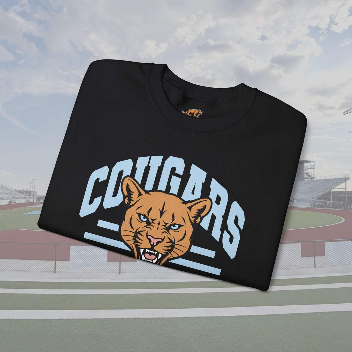 CVHS Cougars "Est. 2026" Varsity Crest Unisex Crewneck Sweatshirt
