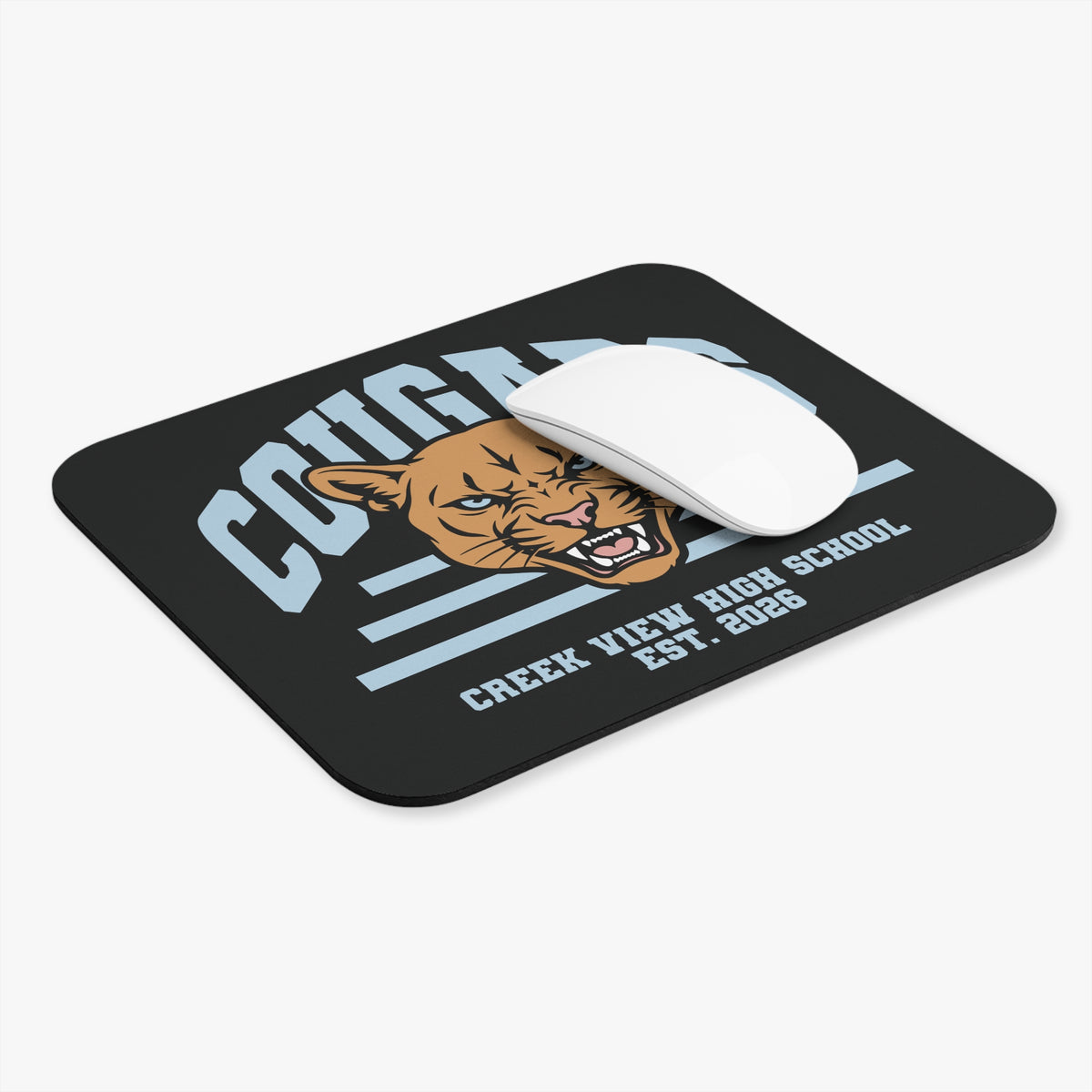 CVHS Cougars "Est. 2026" Varsity Crest Mouse Pad