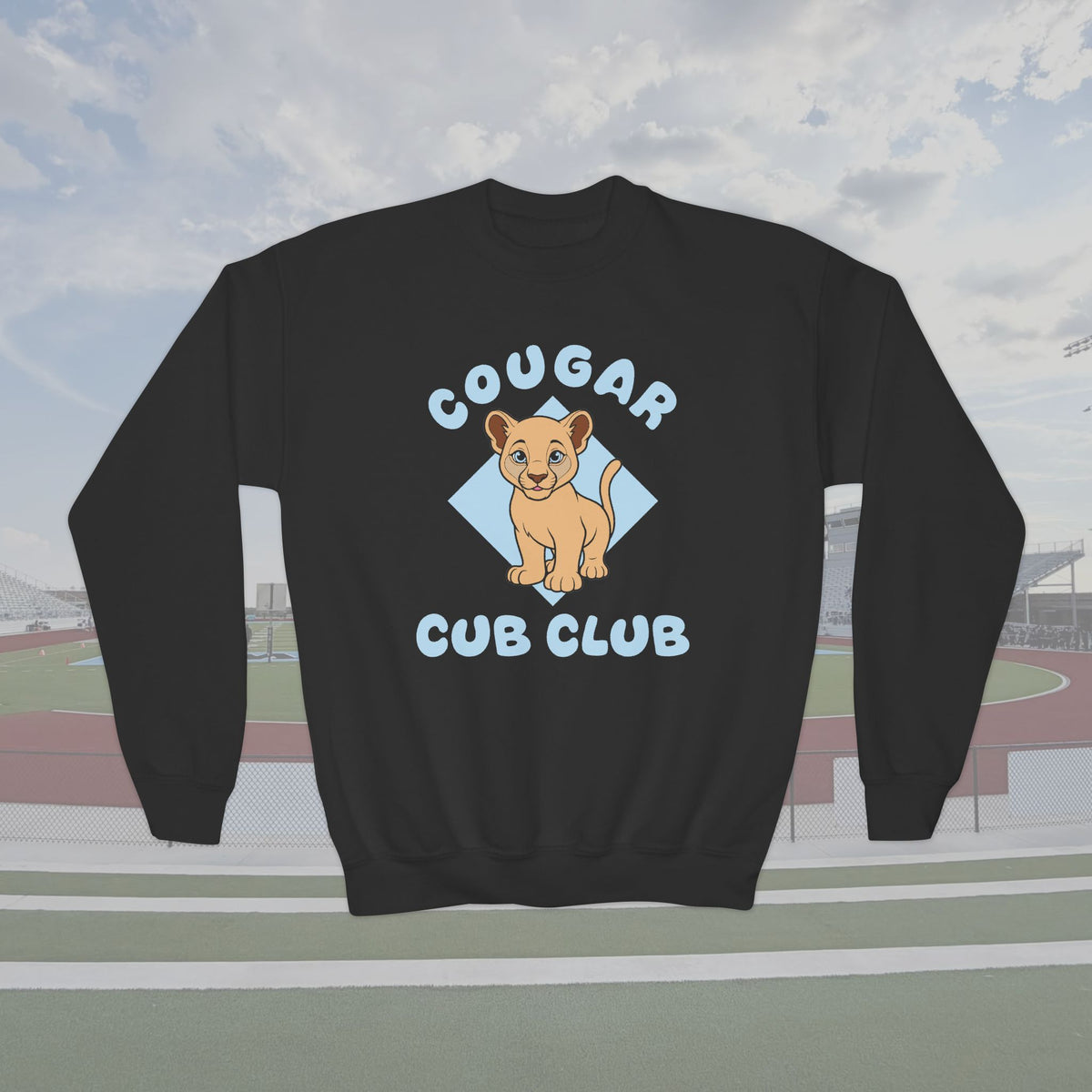 CVHS "Cougar Cub Club" Youth Crewneck Sweatshirt