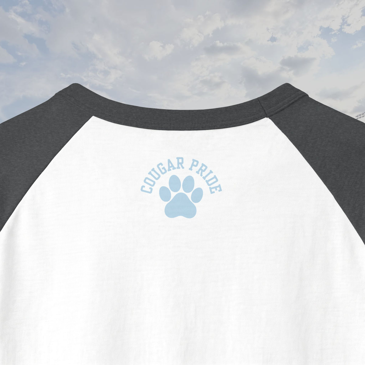 Creek View Cougars 3/4 Sleeve Unisex Raglan