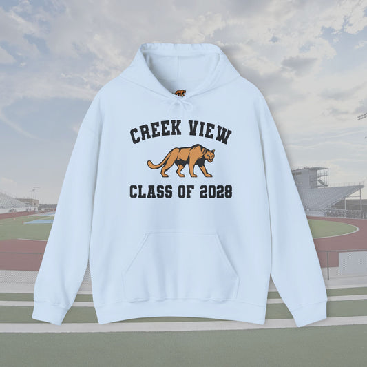 CVHS Class of 2028 Collegiate Cougar Unisex Hoodie