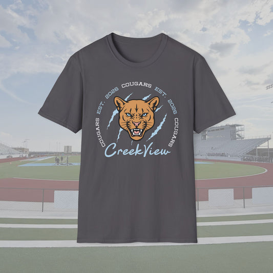 CVHS Cougars "Est. 2026" Claw Badge Unisex Tee