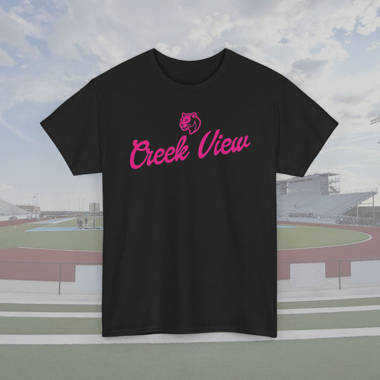 Creek View '99 Doll Print Unisex PINK OUT Tee