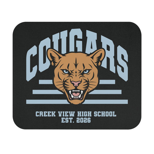 CVHS Cougars "Est. 2026" Varsity Crest Mouse Pad
