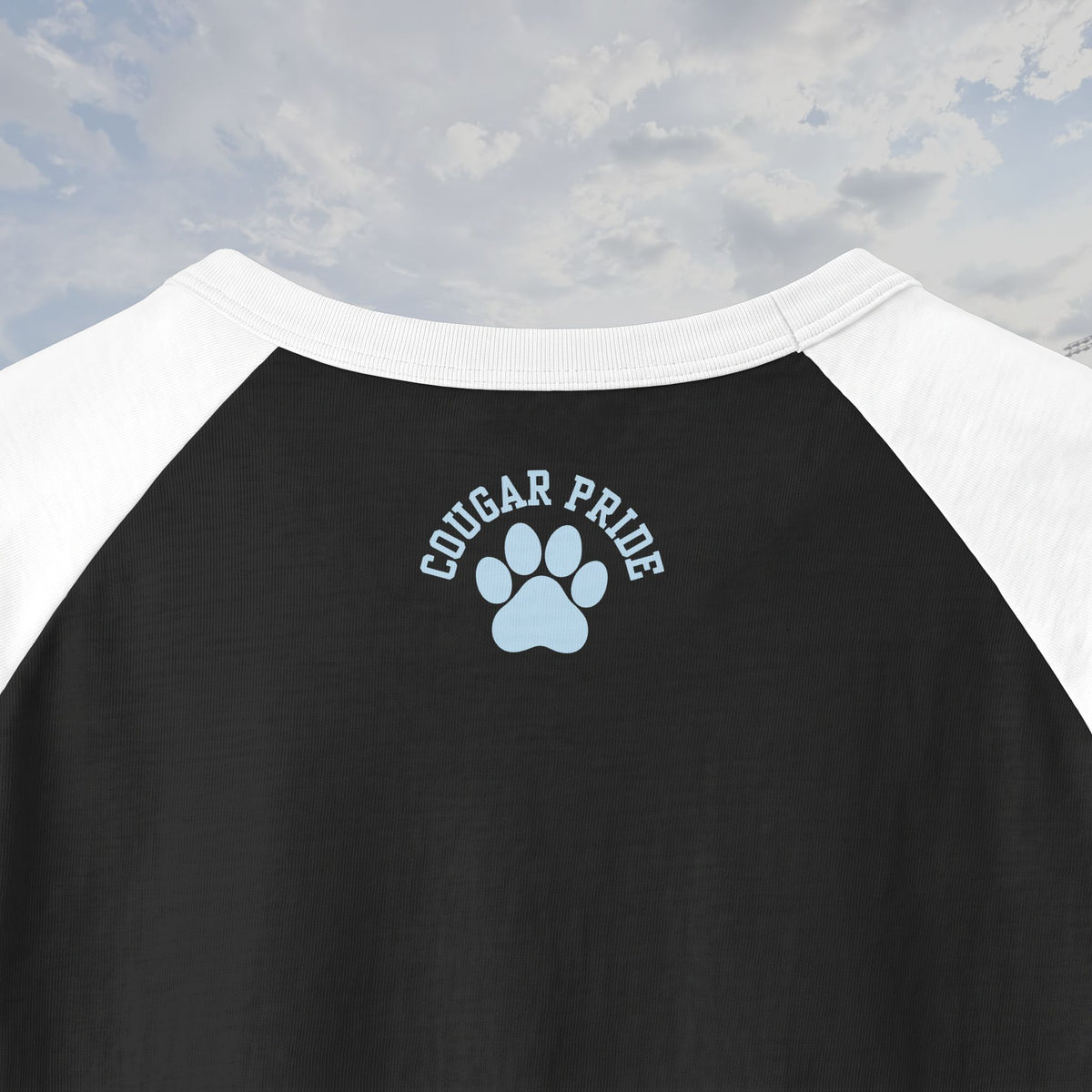 Creek View Cougars 3/4 Sleeve Unisex Raglan