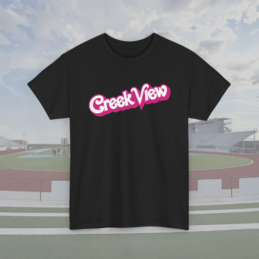 Creek View '75 Doll Print Unisex PINK OUT Tee