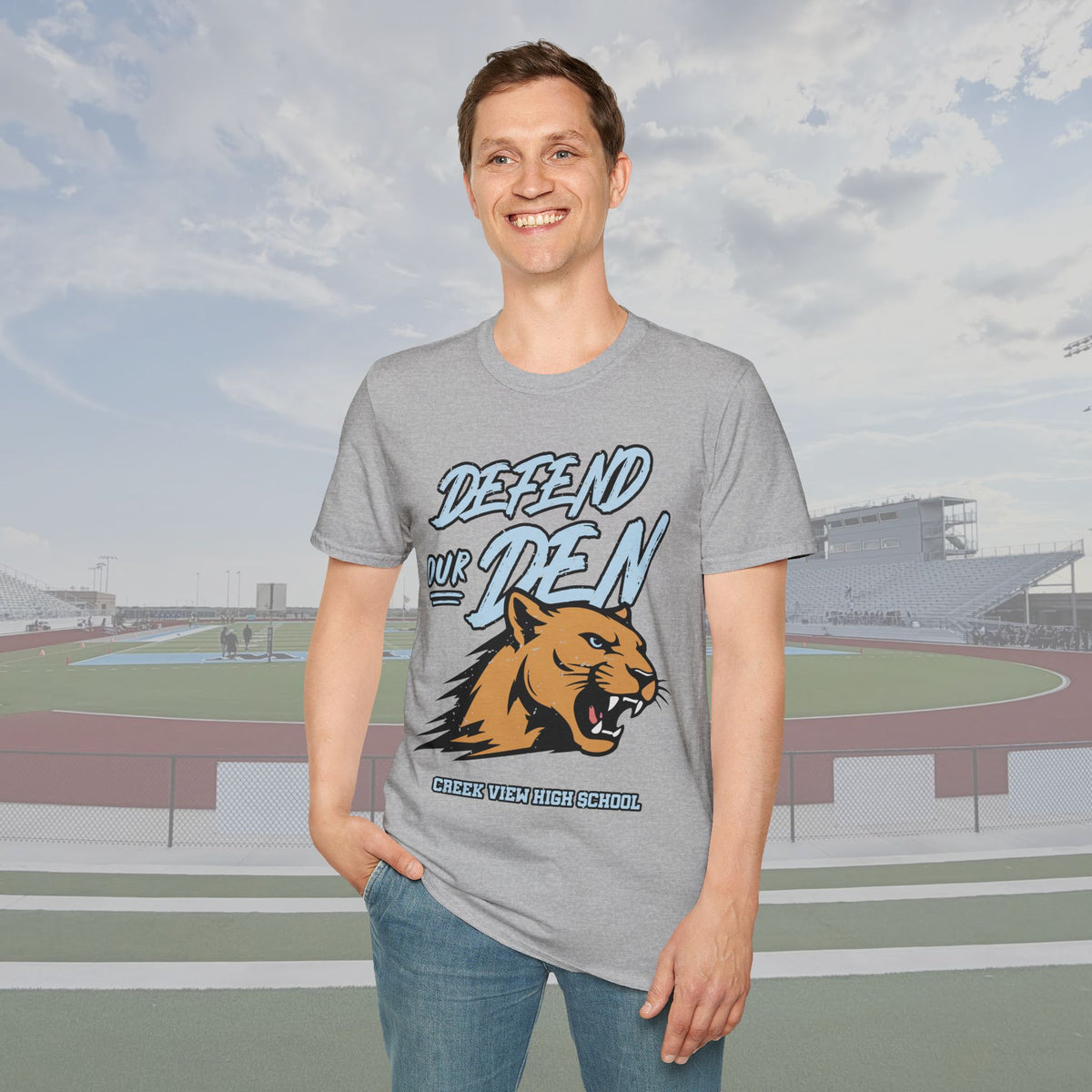 CVHS "Defend Our Den" Cougar Spirit Unisex Tee