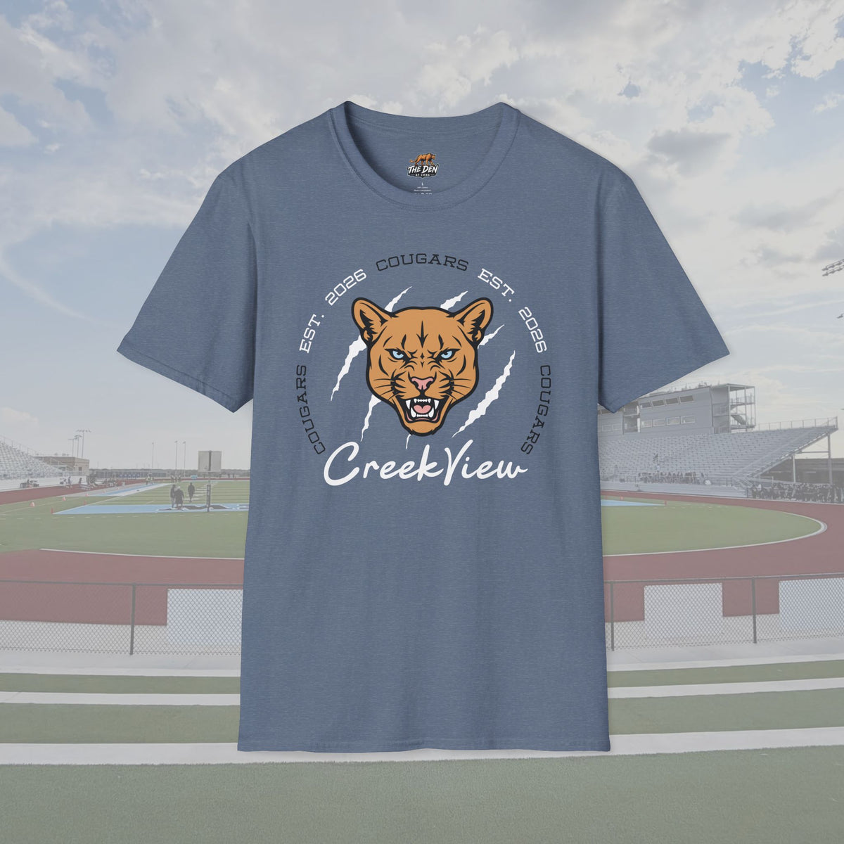CVHS Cougars "Est. 2026" Claw Badge Unisex Tee