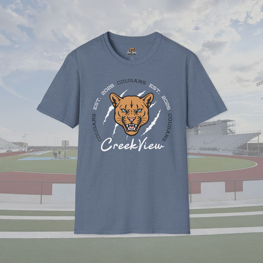 CVHS Cougars "Est. 2026" Claw Badge Unisex Tee
