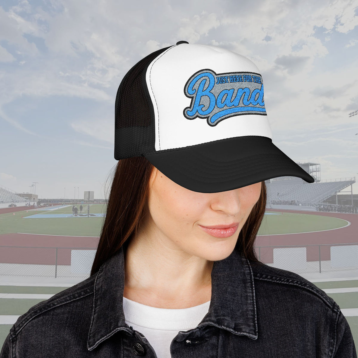 CVHSBB 'Just Here for the Band' Patch Trucker Hat