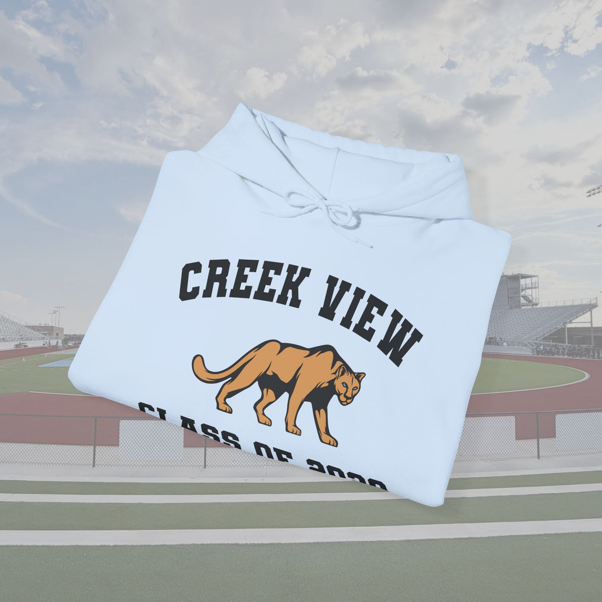 CVHS Class of 2028 Collegiate Cougar Unisex Hoodie