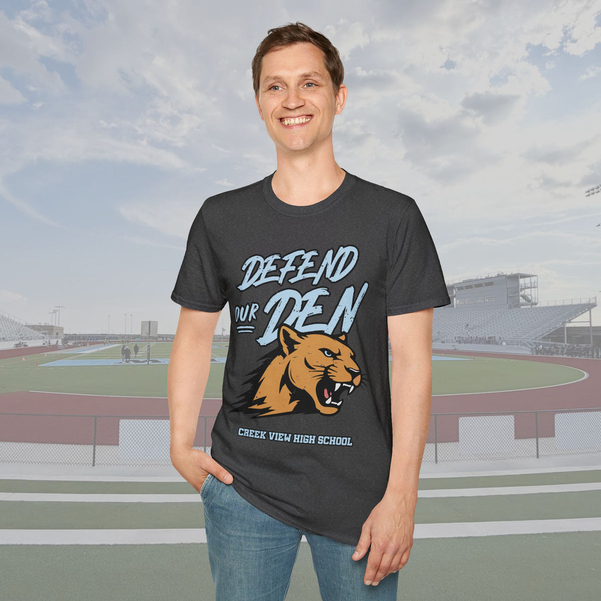 CVHS "Defend Our Den" Cougar Spirit Unisex Tee
