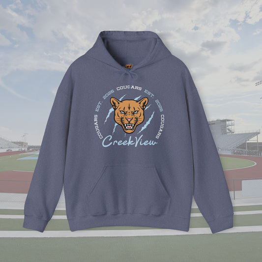 CVHS Cougars "Est. 2026" Claw Badge Unisex Hoodie