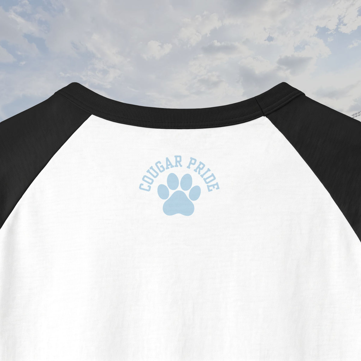 Creek View Cougars 3/4 Sleeve Unisex Raglan